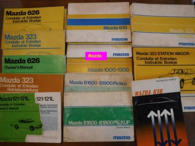 1900 Instruction Books Car instr Books