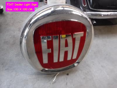 1900 FIAT Dealer light sign light sign
