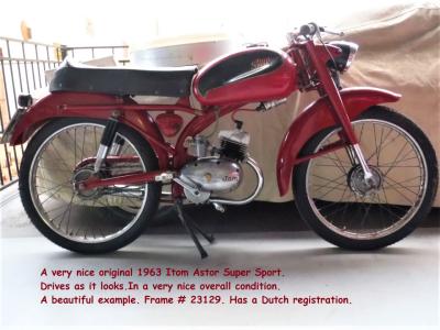 1963 Itom Astor Super Sport