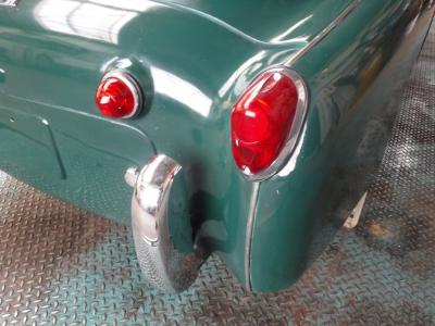 1960 Triumph TR3 small mouth green