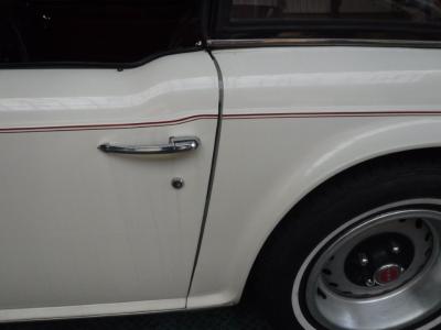1971 Triumph TR6 white nr 3813