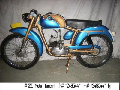 1955 Moto Tansini Grillo Export 4V