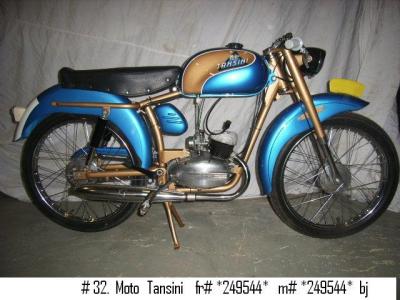 1955 Moto Tansini Grillo Export 4V