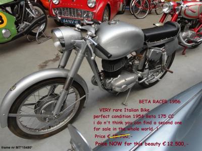 1959 Beta 175CC  Sport