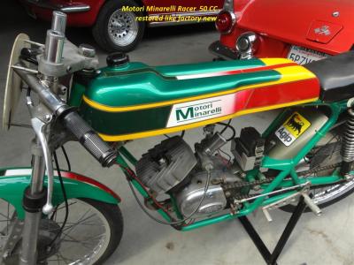1960 Motori Minarelli racer 50CC