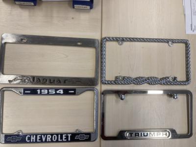 1990 Collectables Number plates-holders