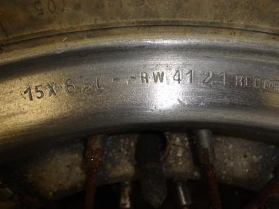 1900 Borrani 15 inch used