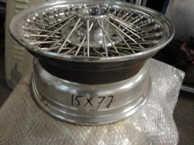 1900 Spaakwielen/ wire wheels 15 inch bolt on