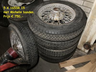 1900 Spaakwielen/ wire wheels 15 inch