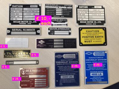 1970 Datsun parts diverse