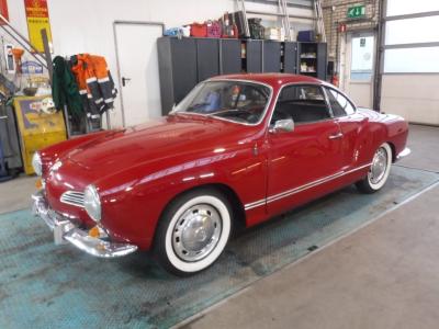 1969 Volkswagen Karmann Ghia Red