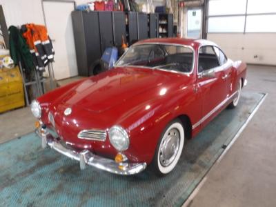 1969 Volkswagen Karmann Ghia Red