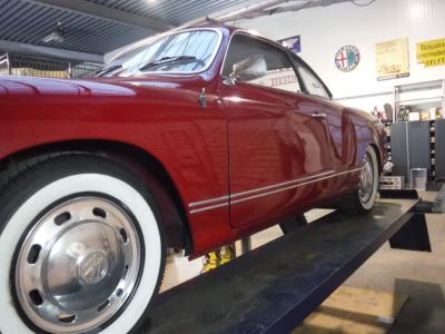 1969 Volkswagen Karmann Ghia Red