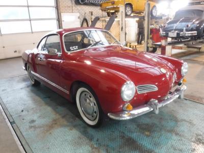 1969 Volkswagen Karmann Ghia Red