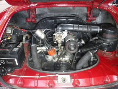 1969 Volkswagen Karmann Ghia Red