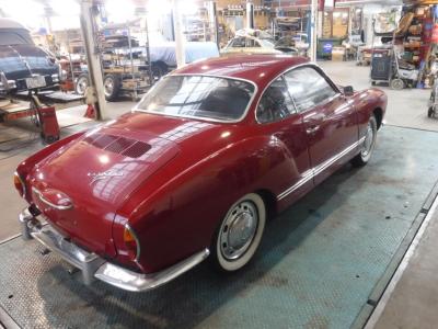 1969 Volkswagen Karmann Ghia Red