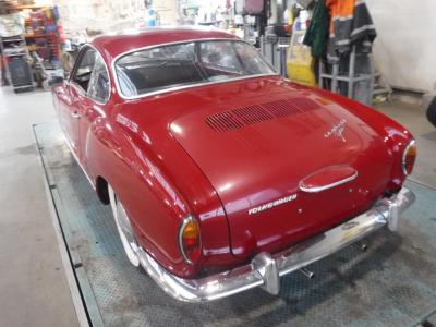 1969 Volkswagen Karmann Ghia Red