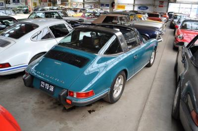 1973 Porsche 911 E Targa blue