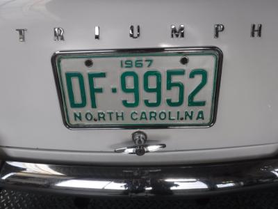 1967 Triumph TR4A surrey