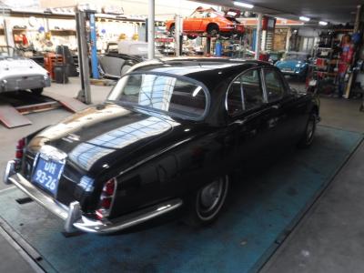 1964 Jaguar 3.8S type zwart