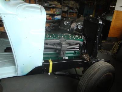 1941 Packard 120 convertible blue