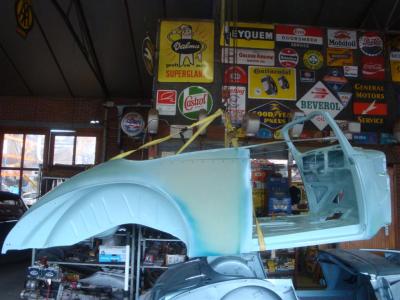 1941 Packard 120 convertible blue