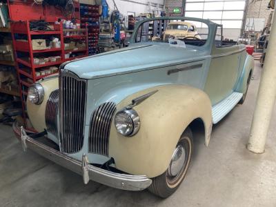 1941 Packard 120 convertible blue