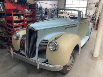 1941 Packard 120 convertible blue