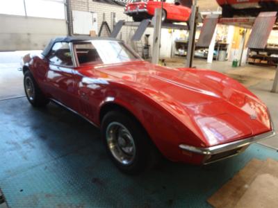1969 Chevrolet Corvette &#039;&#039;69 Roadster Red