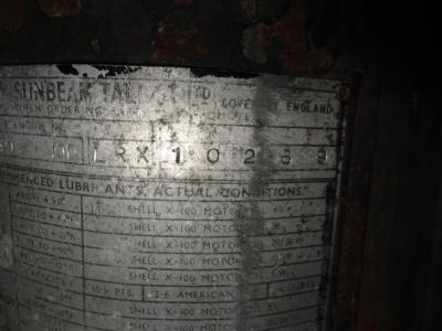 1953 Sunbeam Alpine Roadster to restore