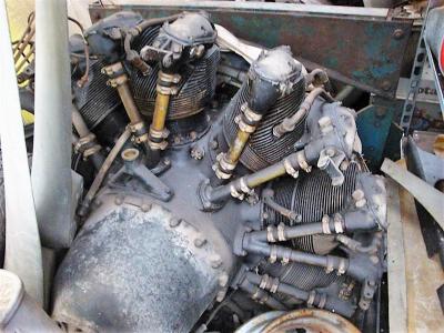 1952 Alvis Leonides aircraft engine 9 cil