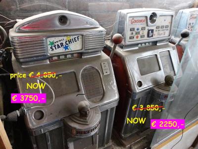 1930 Speel automaten diverse