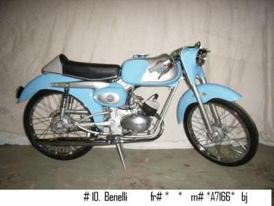 1955 Benelli Moped #1