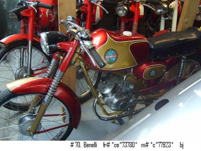 1950 Benelli moped