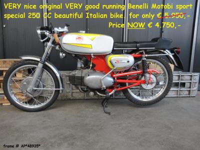 1972 Benelli Motobi Sport special