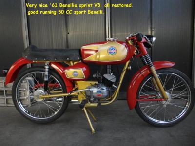 1961 Benelli Sprint V3
