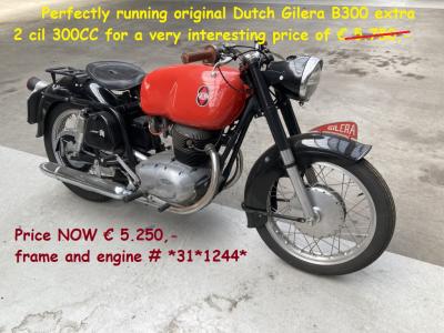 1960 Gilera 2 cil. 300CC