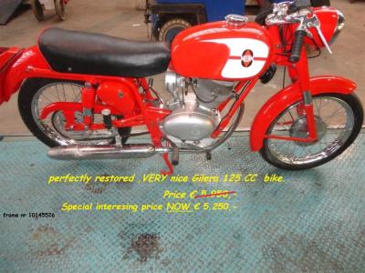 1960 Gilera 125CC