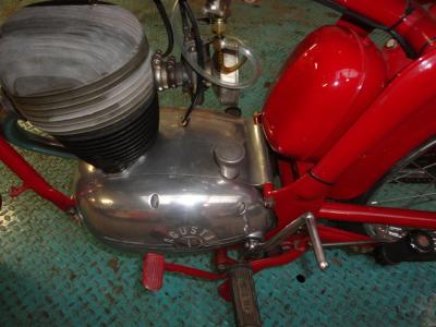 1957 MV Agusta 125 CC red