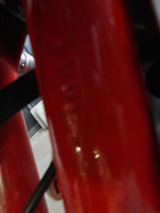 1957 MV Agusta 125 CC red