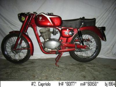 1964 Capriolo 125 CC motor
