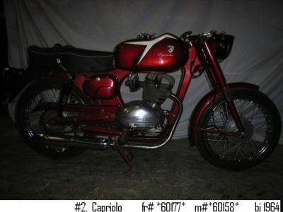 1964 Capriolo 125 CC motor