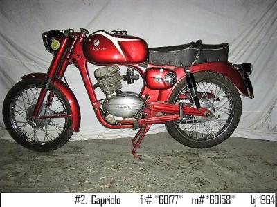 1964 Capriolo 125 CC motor