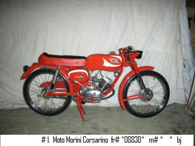 1960 Moto Morini Corsarino #1
