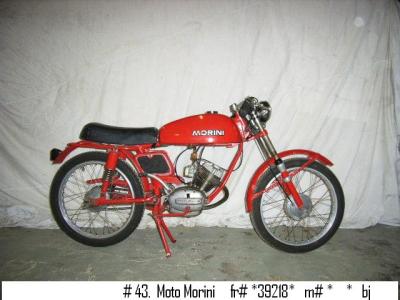 1960 Moto Morini red 39218