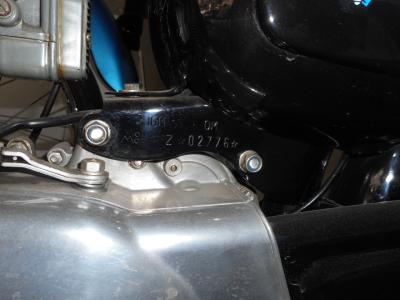 1960 Moto Morini black 4stroke