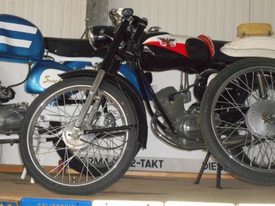 1960 Moto Morini black 4stroke