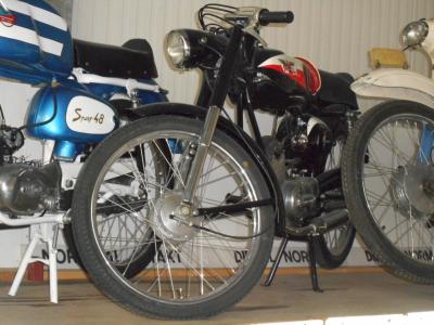1960 Moto Morini black 4stroke