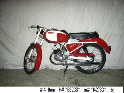 1958 Itom Moped #1