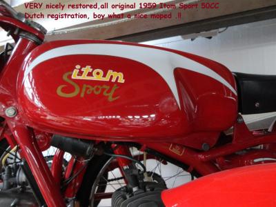1959 Itom Sport 50CC
